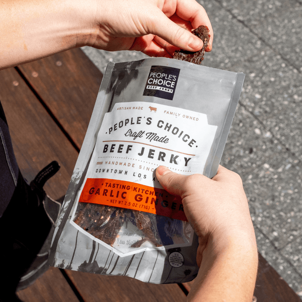 TEST KITCHEN - GARLIC GINGER BEEF JERKY