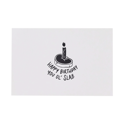 Front of Birthday Card